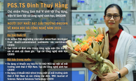 SỐ ĐẶC BIỆT NGÀY 8/3 - SERIES NHÀ KHOA HỌC TIÊU BIỂU CỦA ĐẠI HỌC QUỐC GIA HÀ NỘI: Ep 4:  PGS.TS Đinh Thuý Hằng
